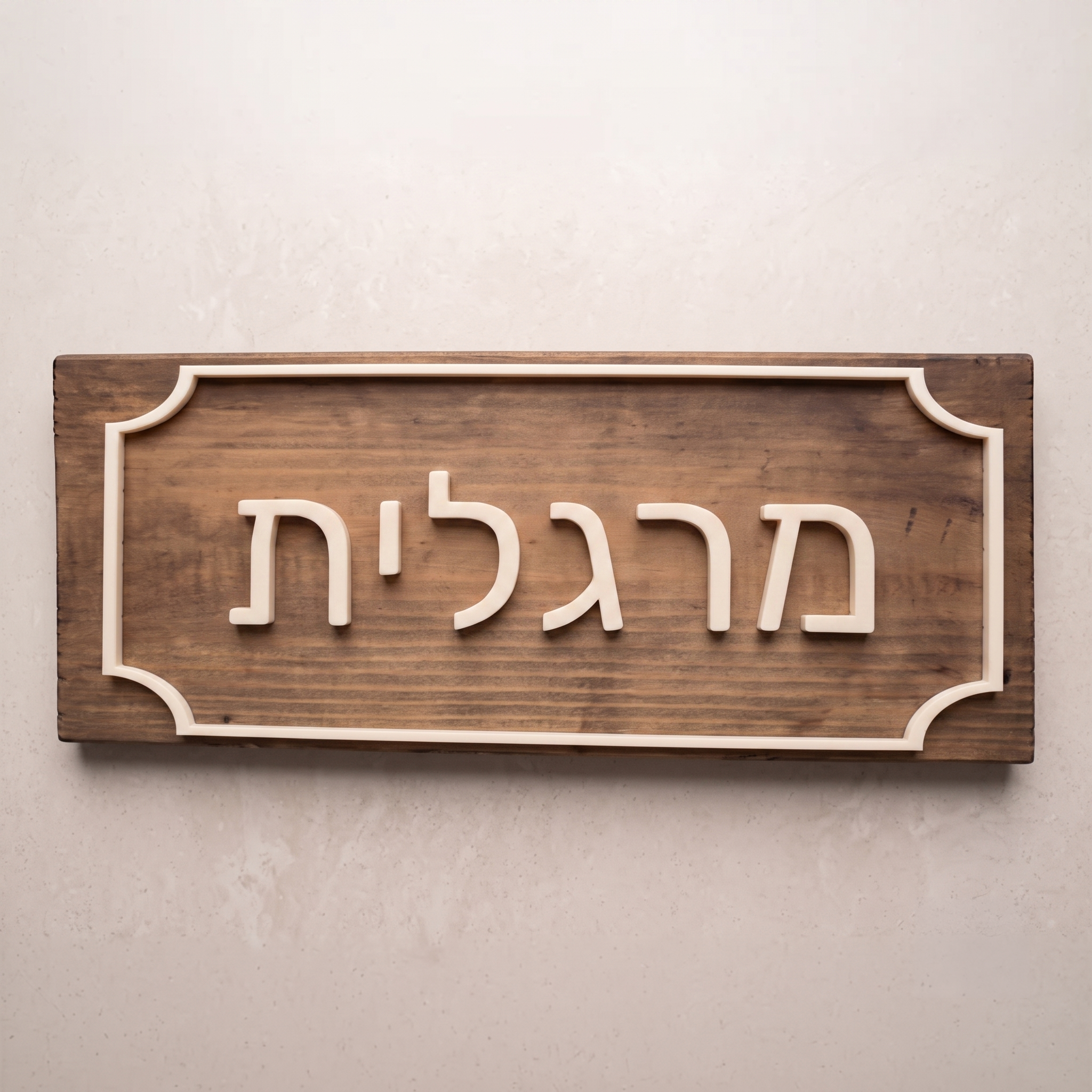 שלט כניסה לצימר משק