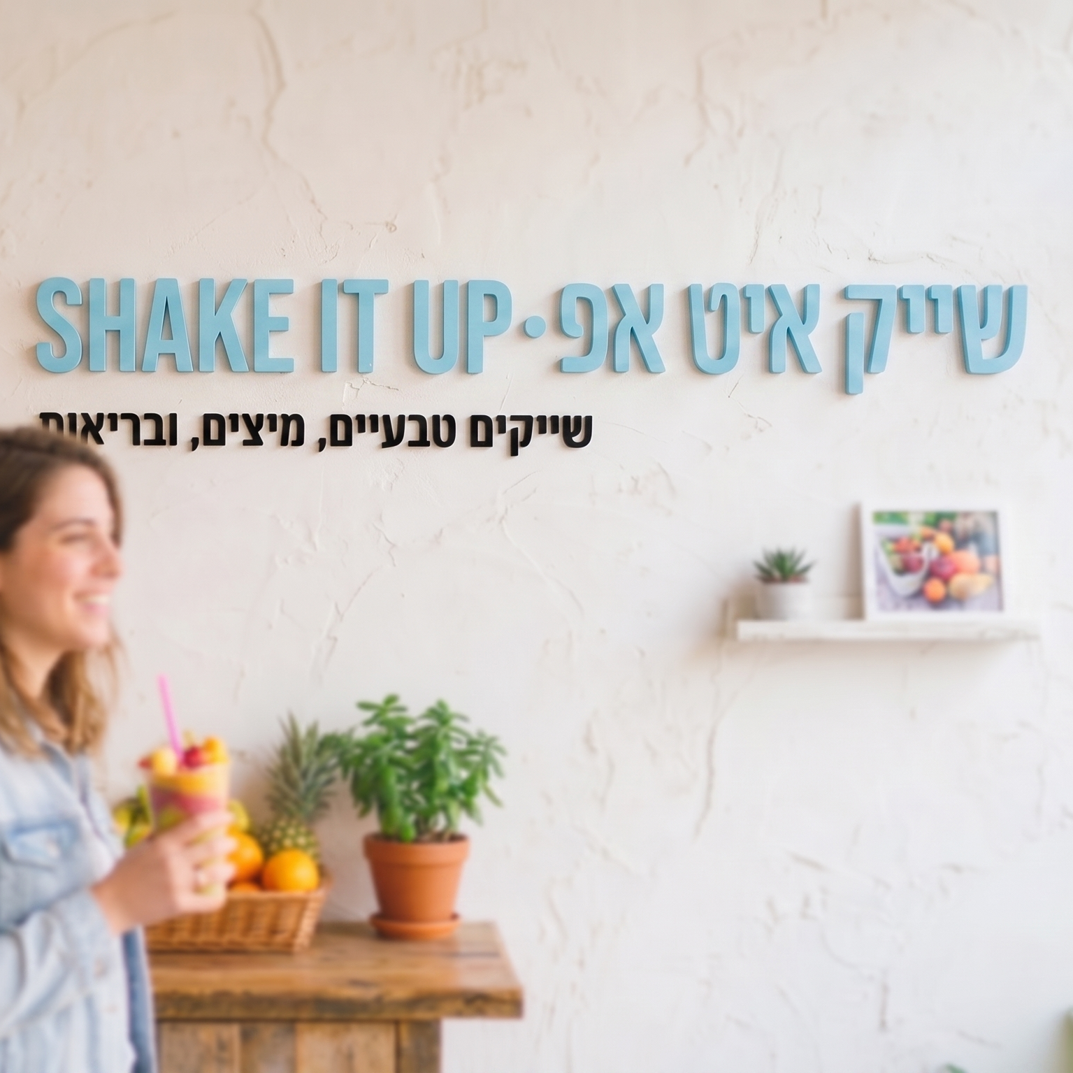 שילוט פנימי לעסק