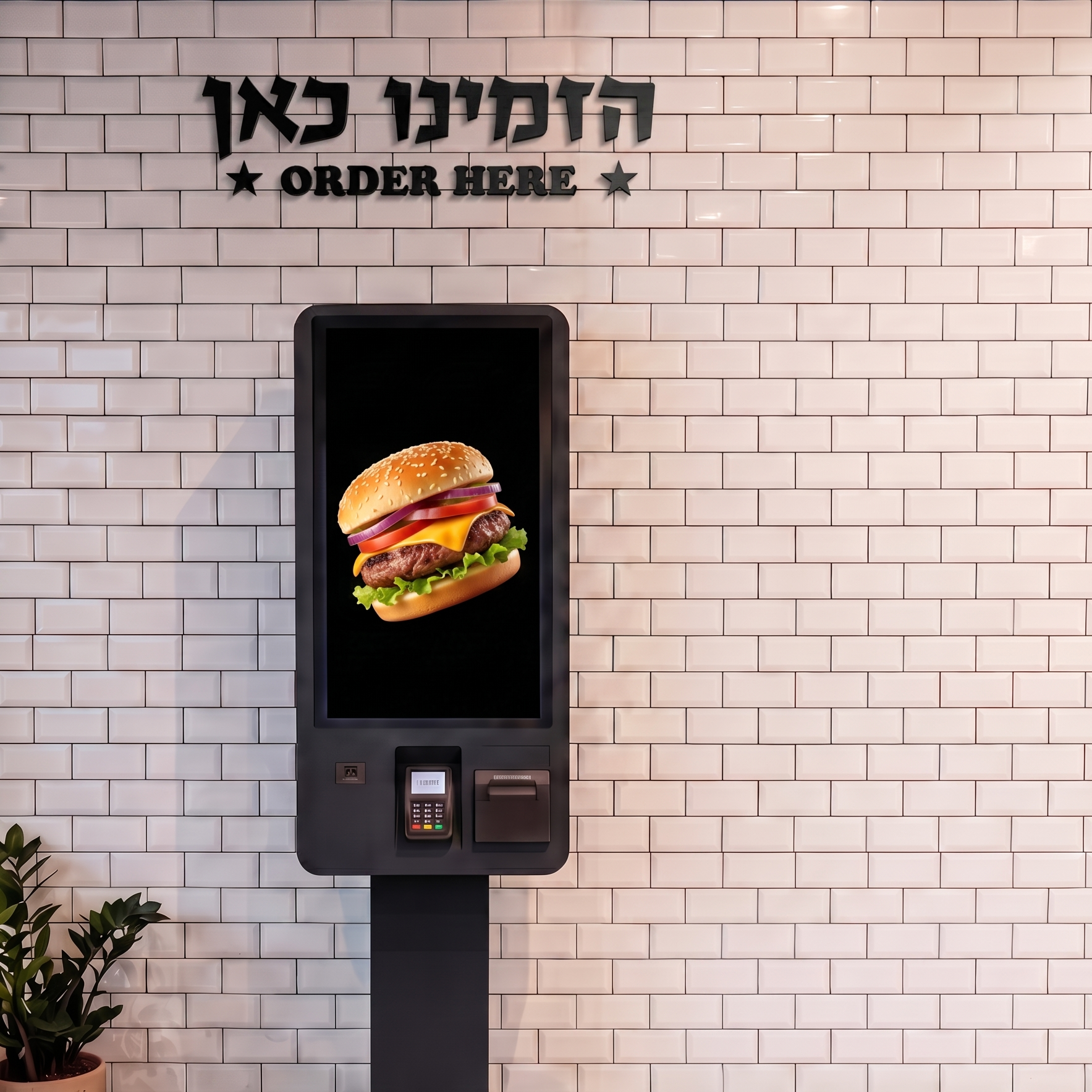 שילוט פנימי לעסק