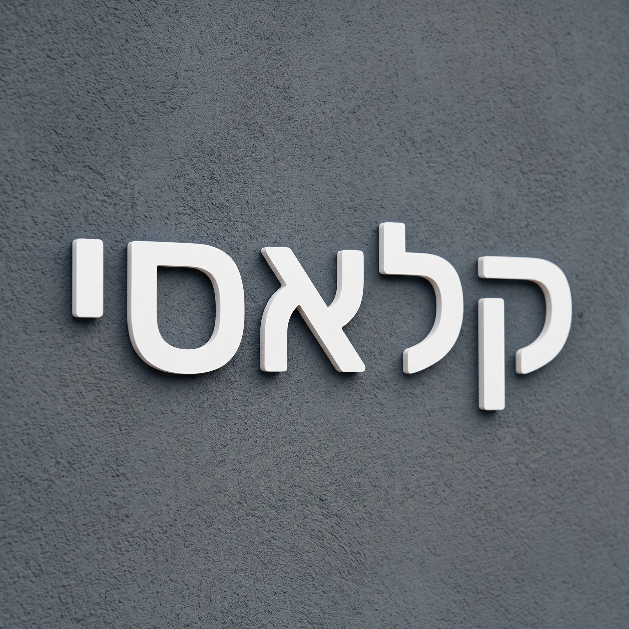 אותיות אקריל בולטות לשילוט והדבקה