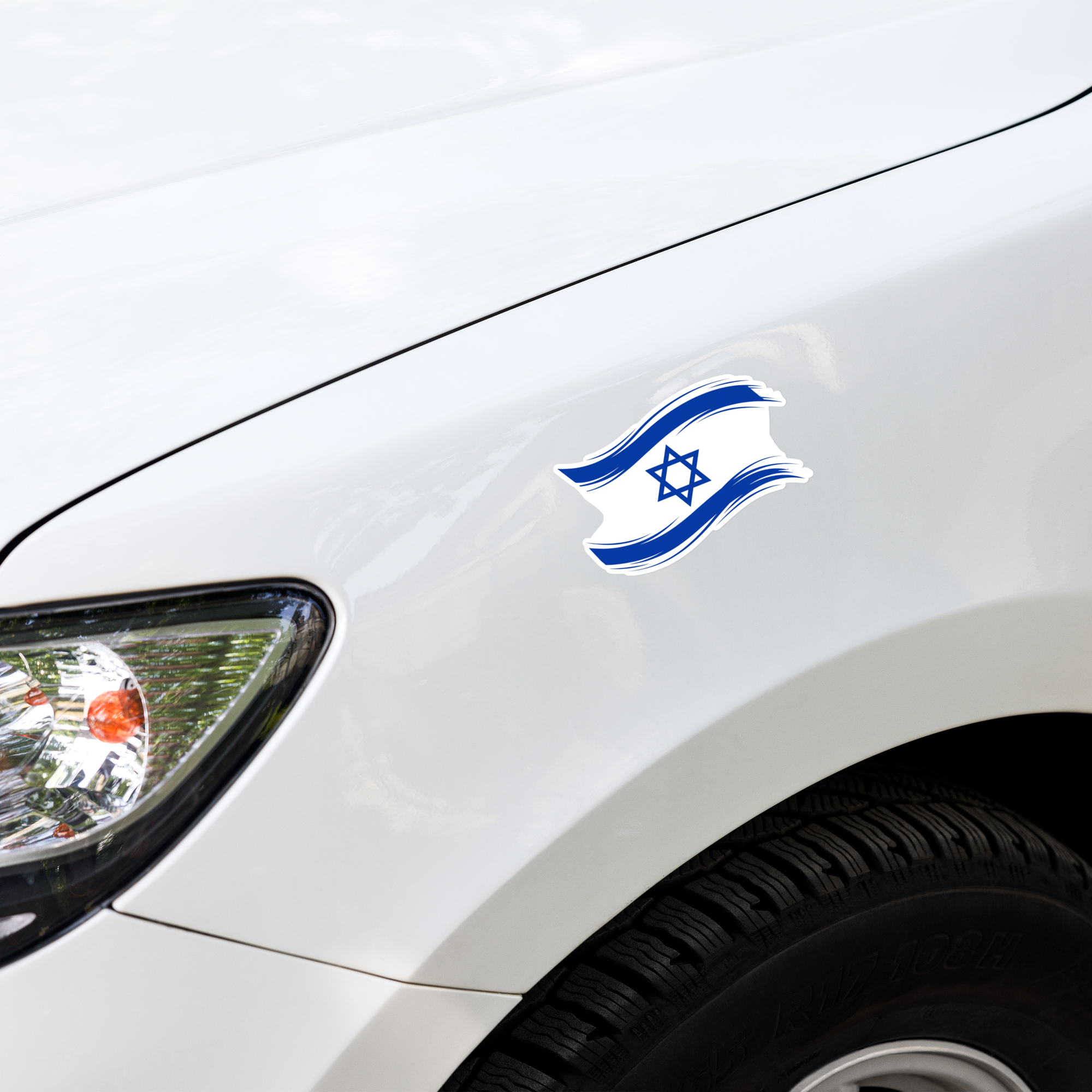 מדבקה דגל ישראל